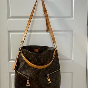Louis Vuitton Dark Brown Monogram Shoulder Bag